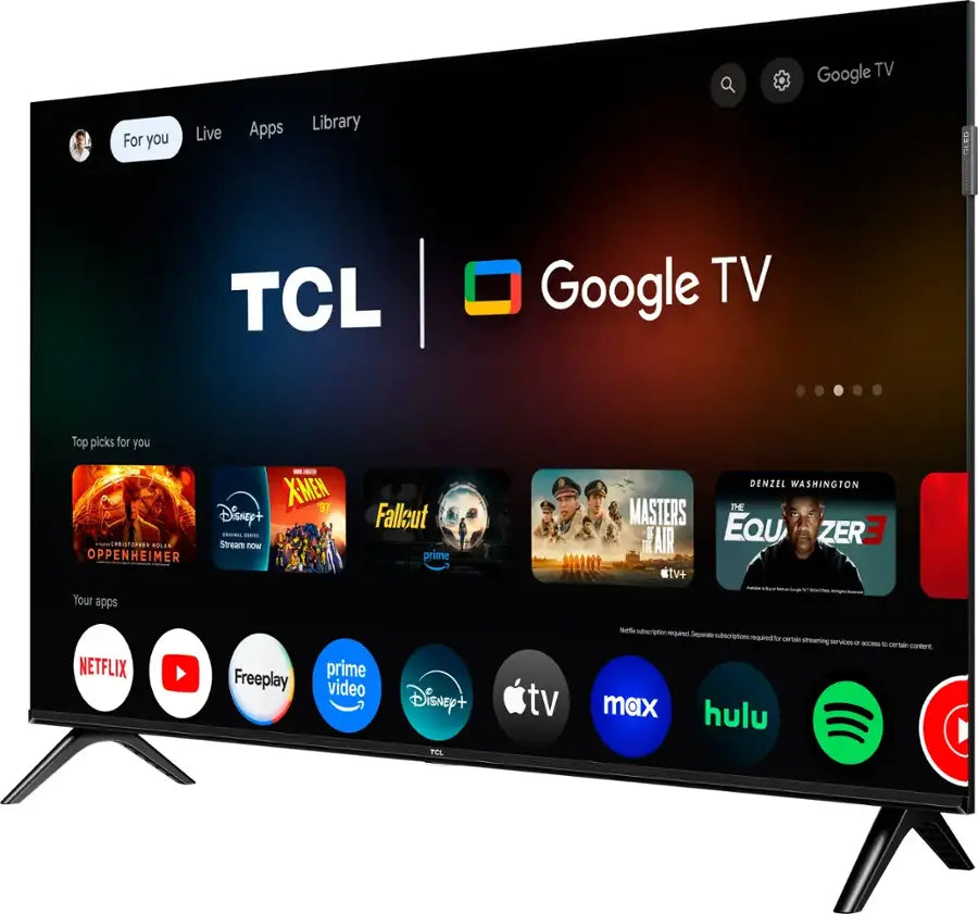 TCL - 40" Class Q3K Series 1080P FHD QLED Smart TV with Google TV (2025)