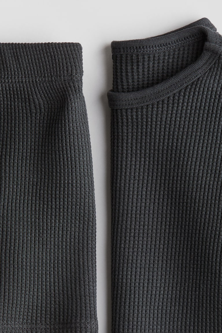 H&M 2-piece Waffled Cotton Set
