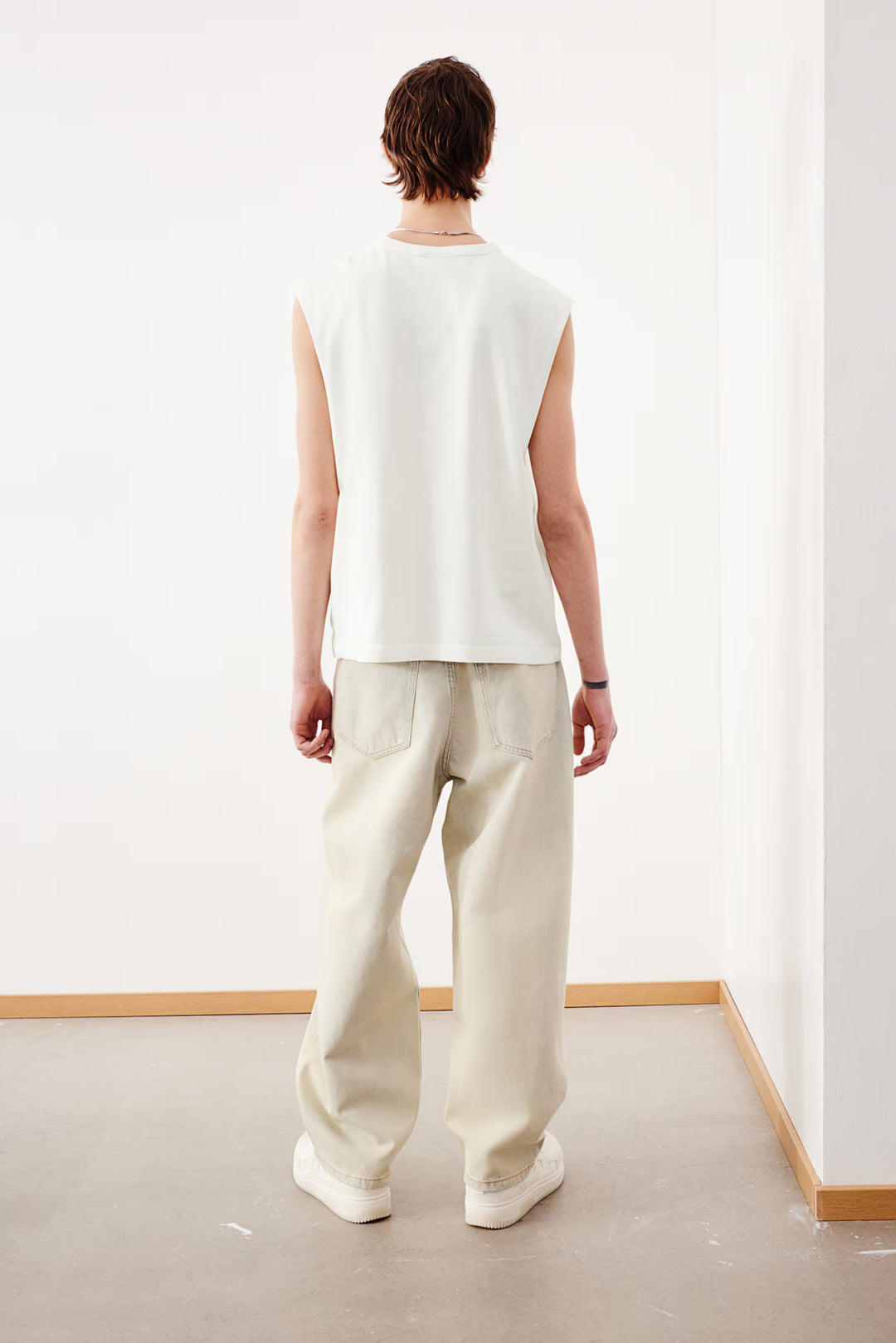 H&M Loose-Fit Printed Tank Top