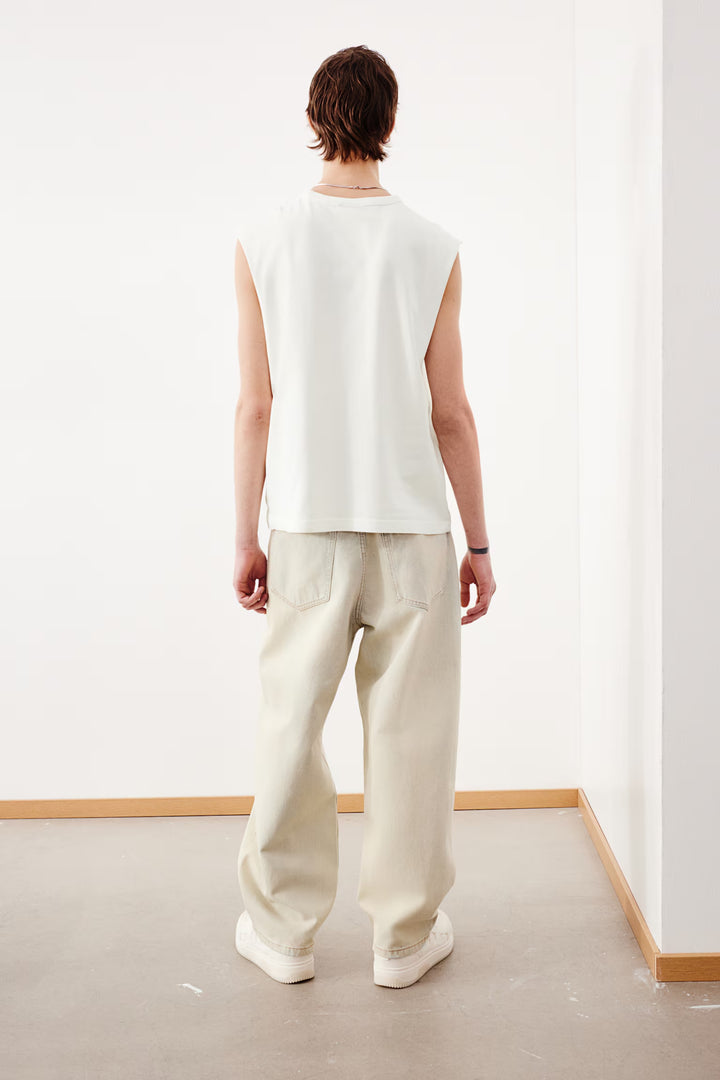 H&M Loose-Fit Printed Tank Top