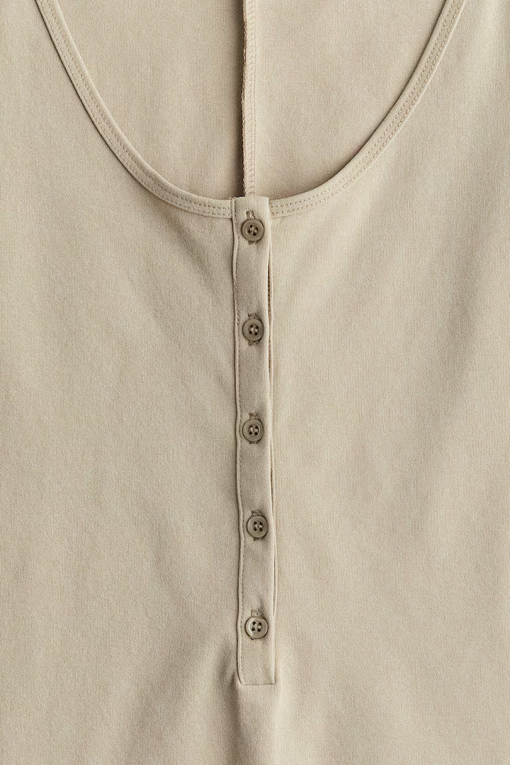 H&M Button-Placket Unitard