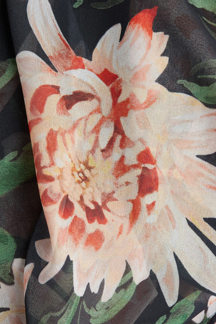 H&M Sheer Midi Skirt