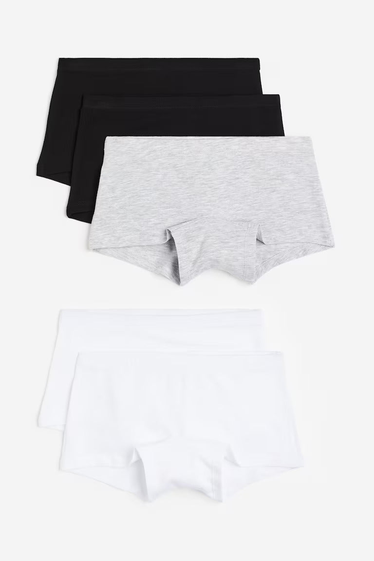 H&M 5-PACK COTTON BOXER BRIEFS