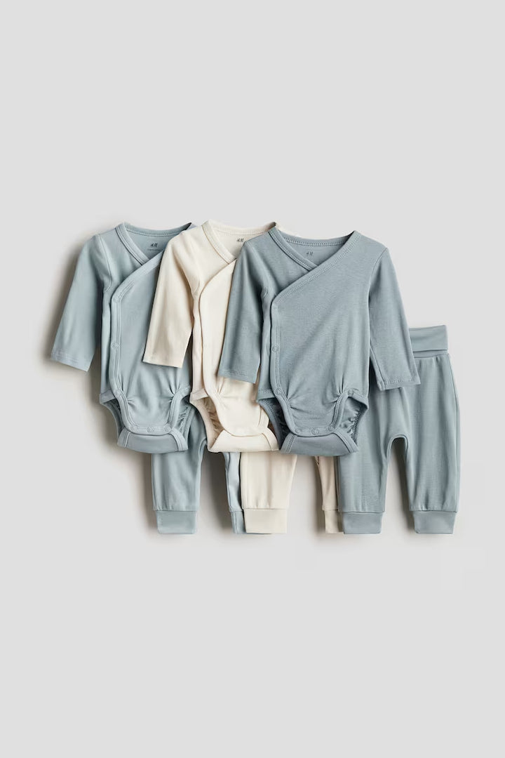 H&M 6-PIECE BODYSUIT AND PANTS SET