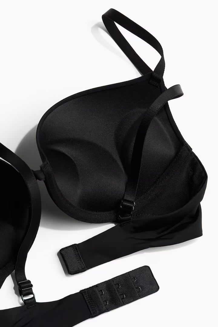 H&M MICROFIBER SUPER PUSH-UP BRA