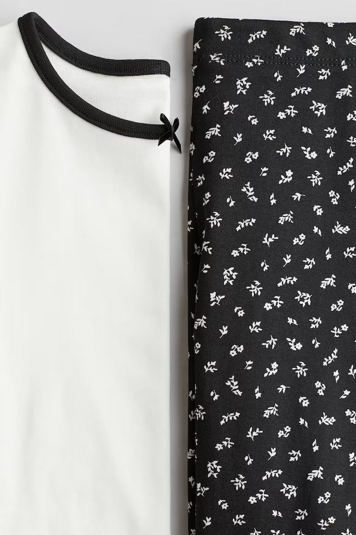 H&M COTTON JERSEY PAJAMAS