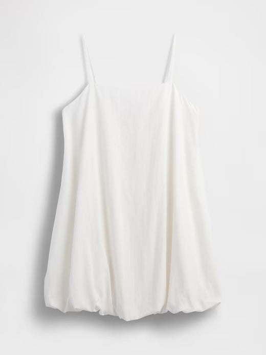 Gap Linen-Blend Mini Bubble Dress