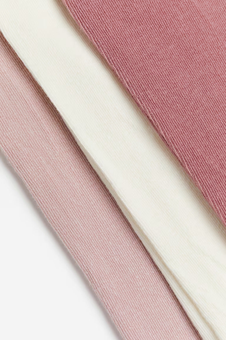 H&M 3-PACK FINE-KNIT TIGHTS