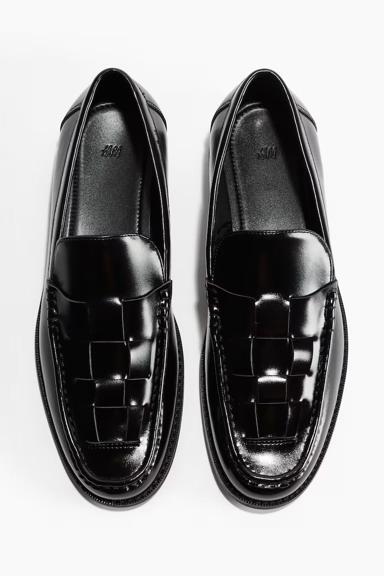 H&M BRAIDED LOAFERS