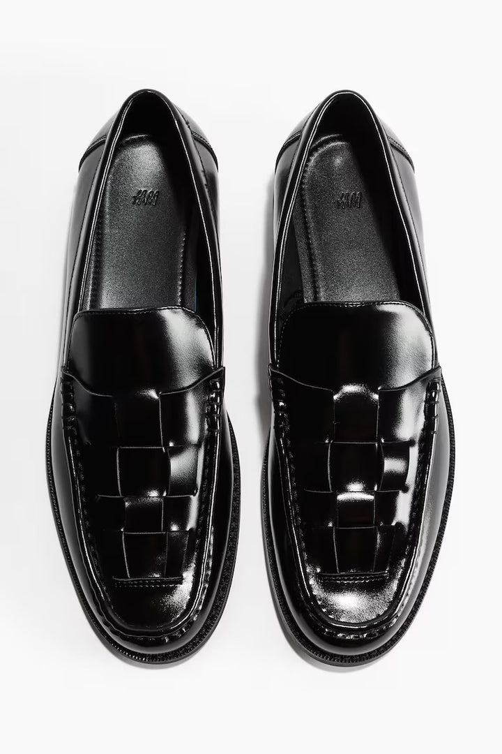 H&M BRAIDED LOAFERS