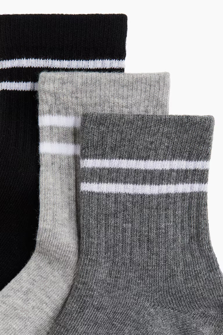 H&M 5-PACK SPORTS SOCKS WITH DRYMOVE™