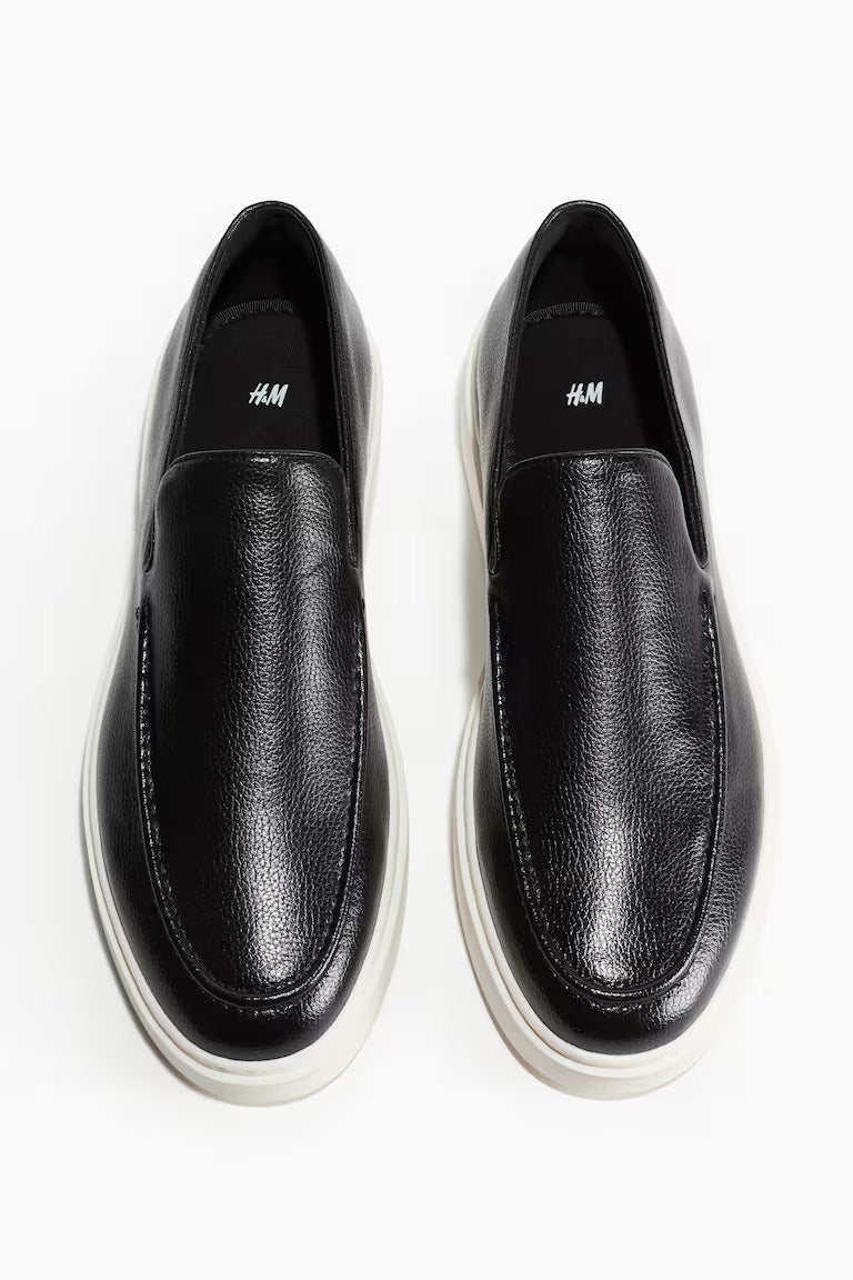 H&M MOCCASIN-SEAM LOAFERS