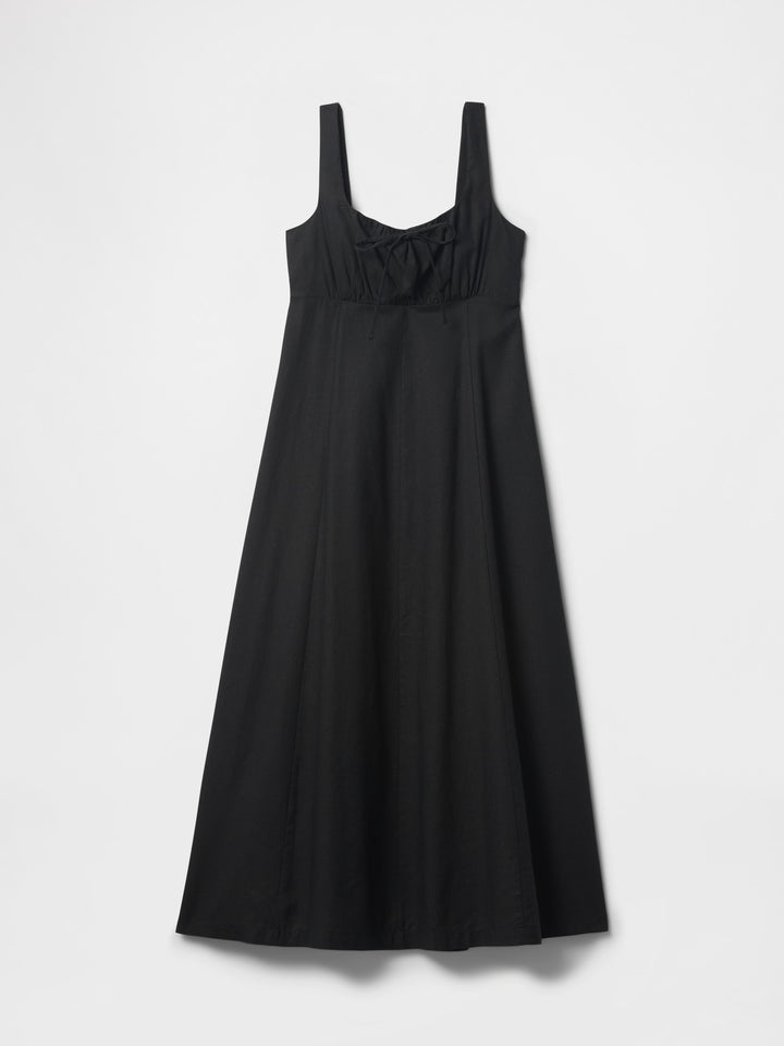 Gap Linen-Blend Maxi Dress