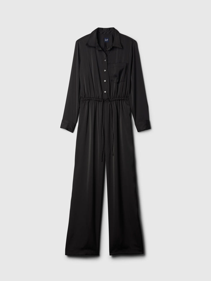 Gap Recycled Satin Jumpsuit