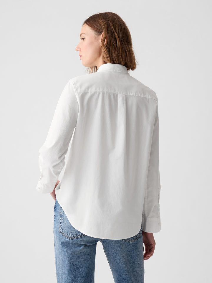 Gap Sheer Lace Classic Shirt