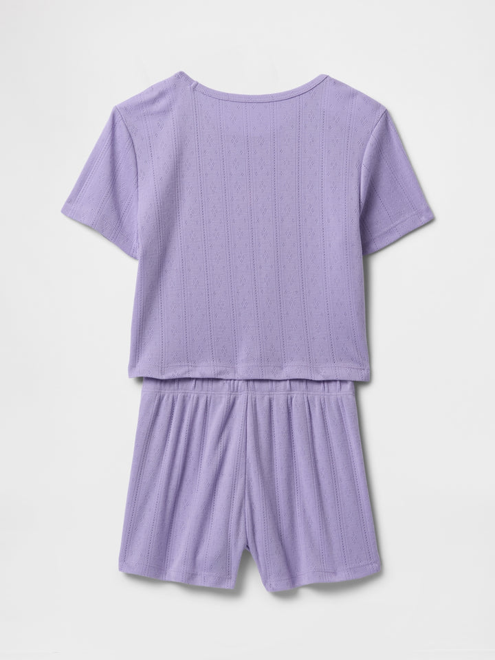 Gap Kids Recycled PJ Short Set