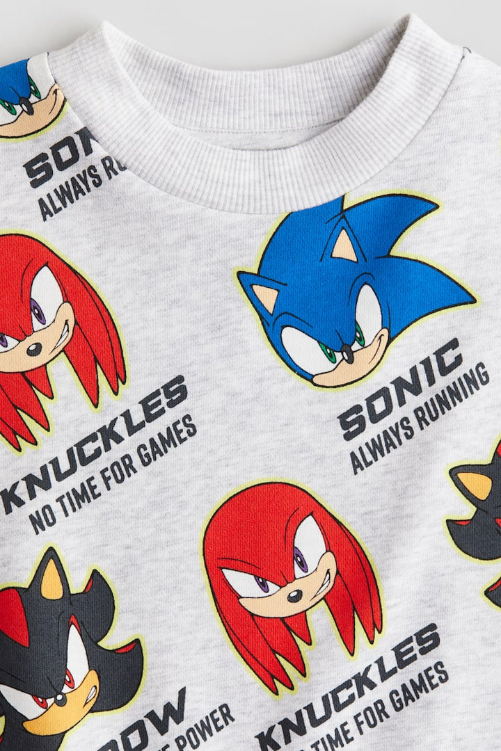 H&M PRINTED SWEATSHIRT