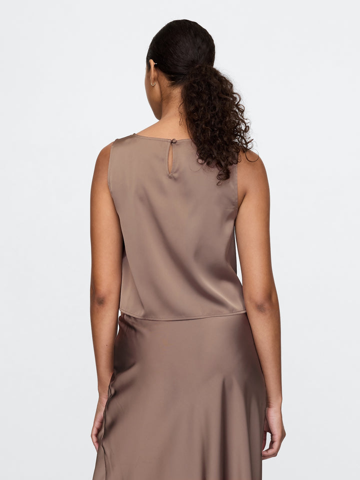 Gap Recycled Satin Shell Tank
