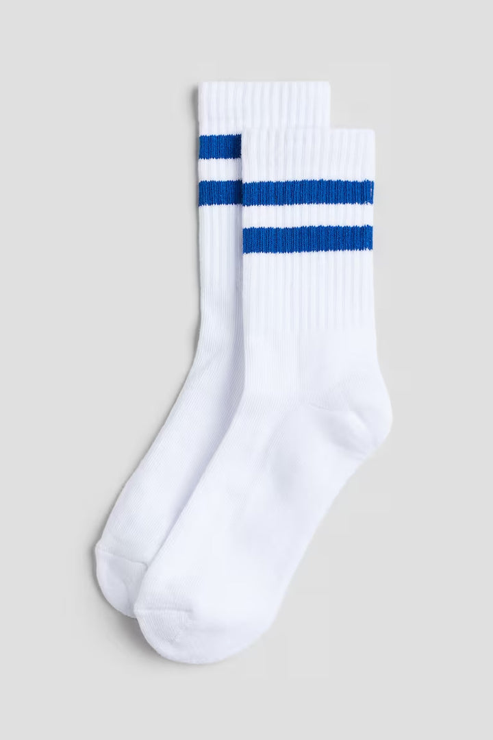 H&M 5-PACK RIBBED SOCKS