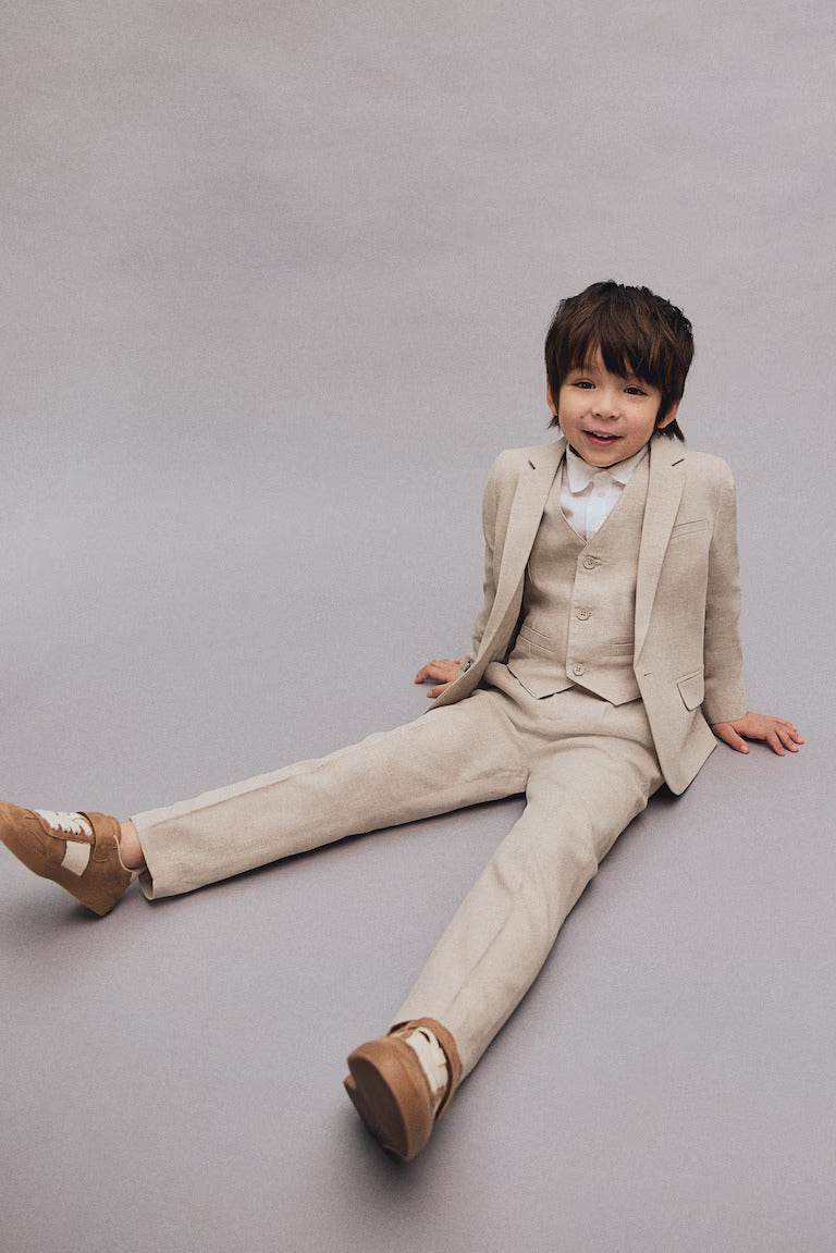 H&M SLIM FIT SUIT PANTS