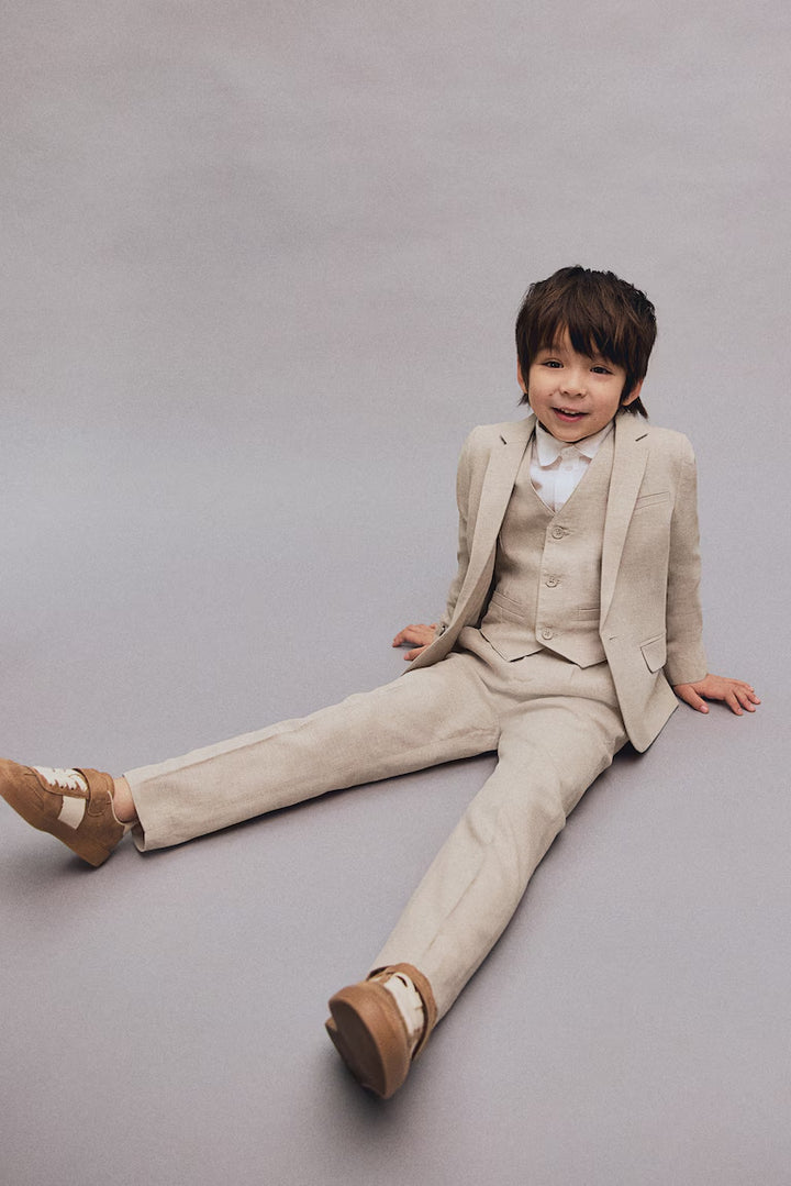 H&M SLIM FIT SUIT PANTS