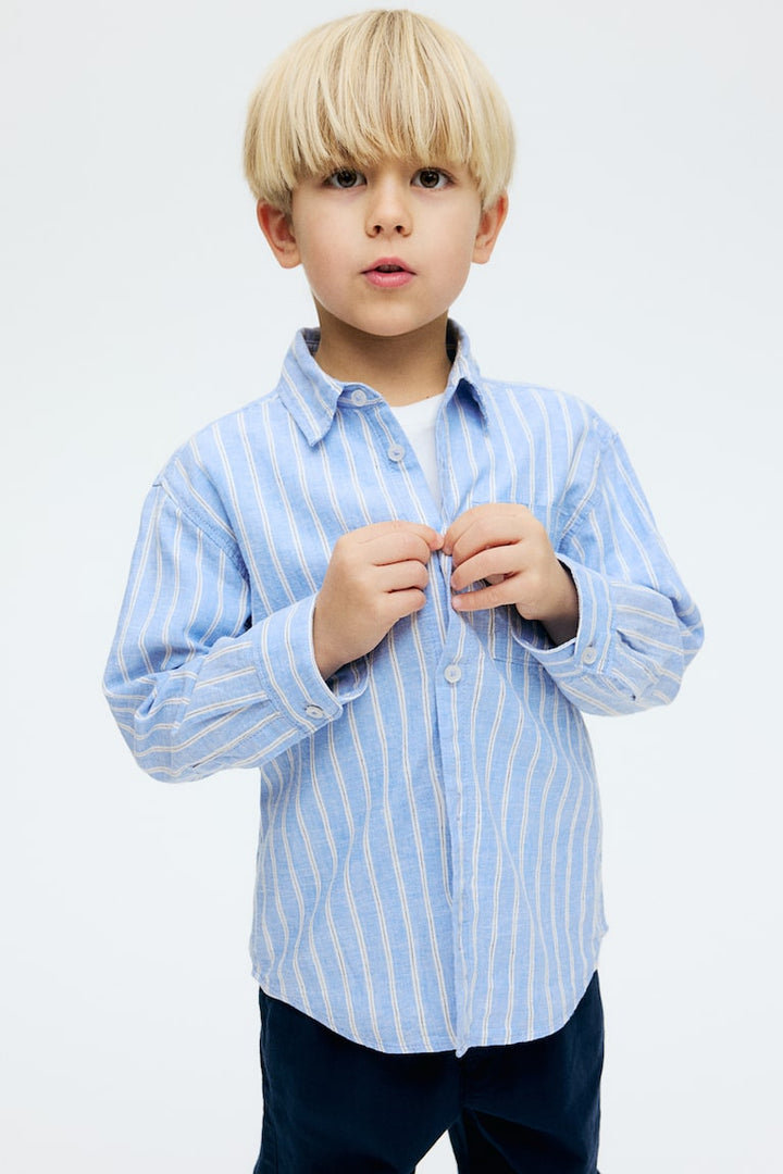H&M Linen-Blend Shirt