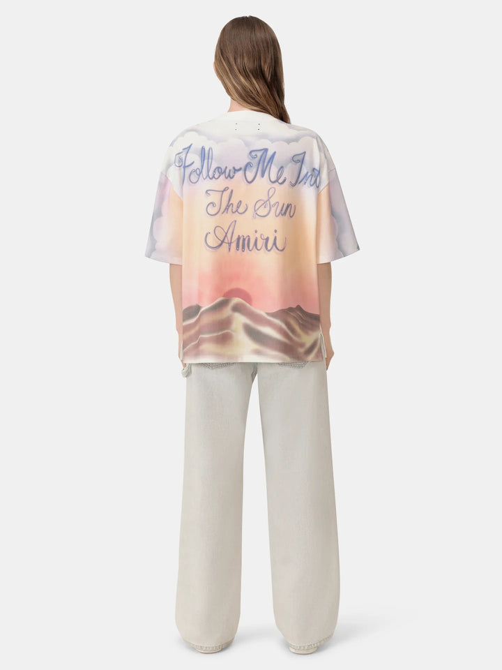 AMIRI WOMEN'S FOLLOW ME OVERSIZED TEE