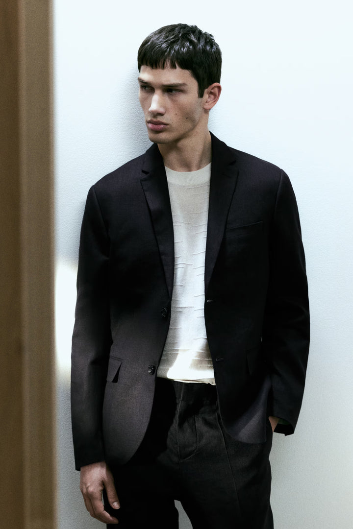 H&M Slim-Fit Linen Jacket