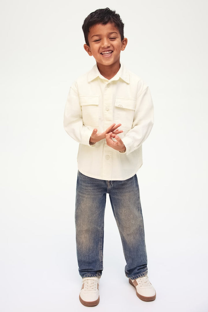 H&M Loose-Fit Cotton Shirt