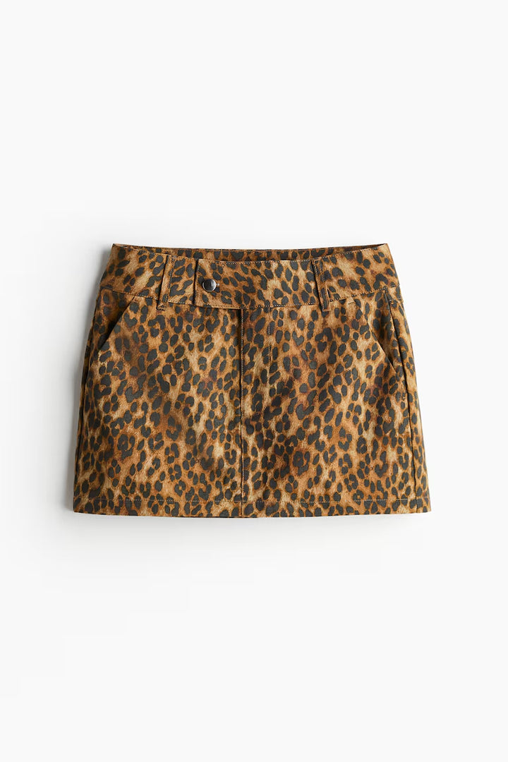 H&M COTTON MINI SKIRT