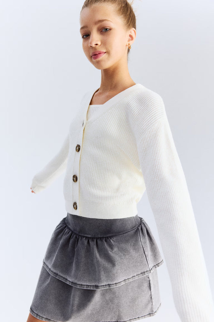 H&M Rib-Knit Cardigan