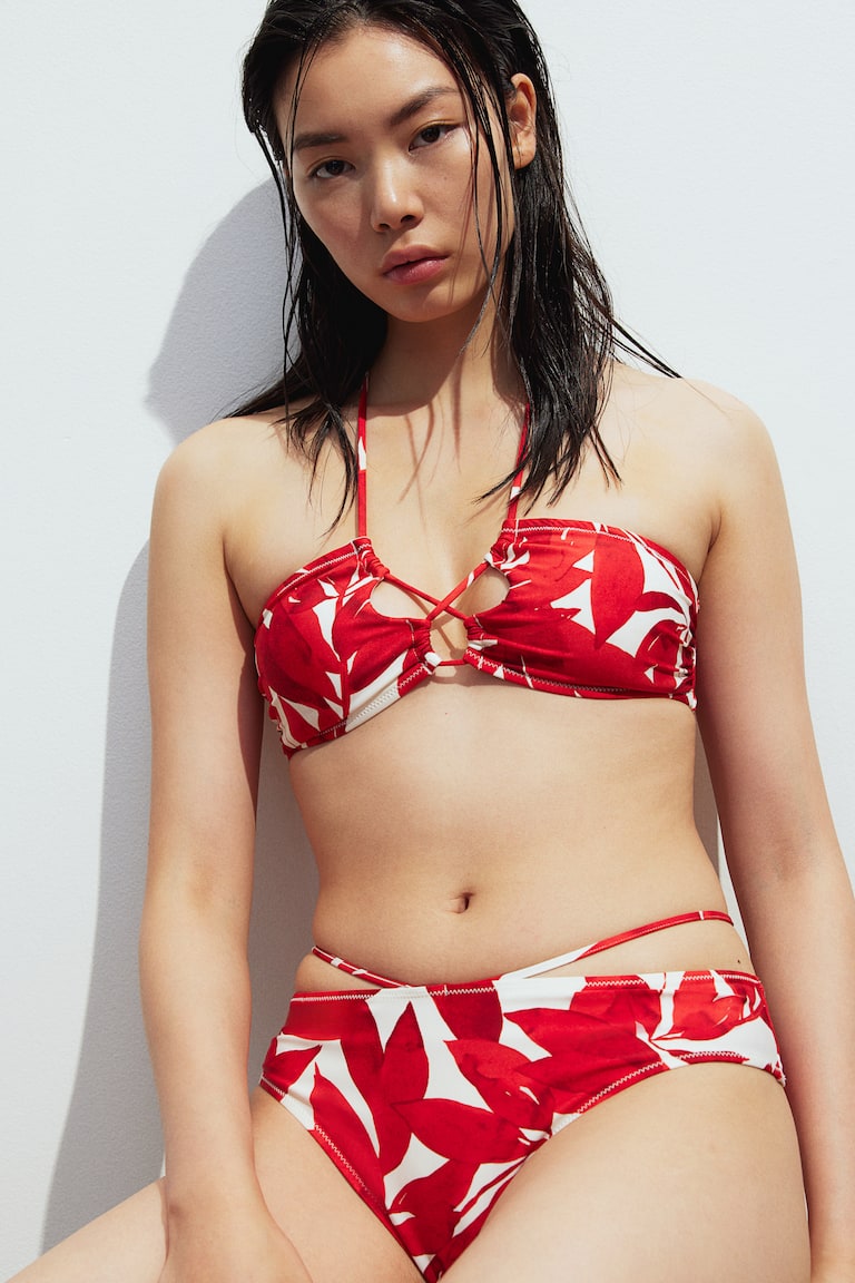 H&M Tie-Detail Brazilian Bikini Bottoms