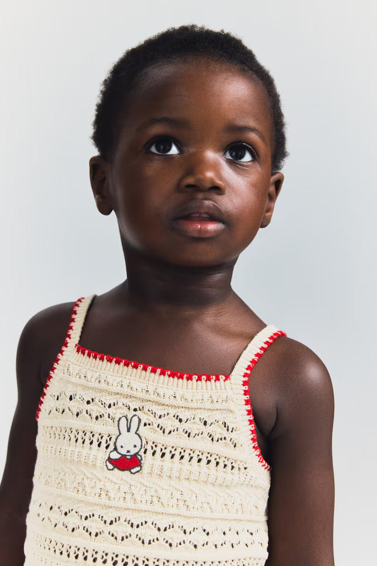 H&M 2-Piece Crochet-Look Set