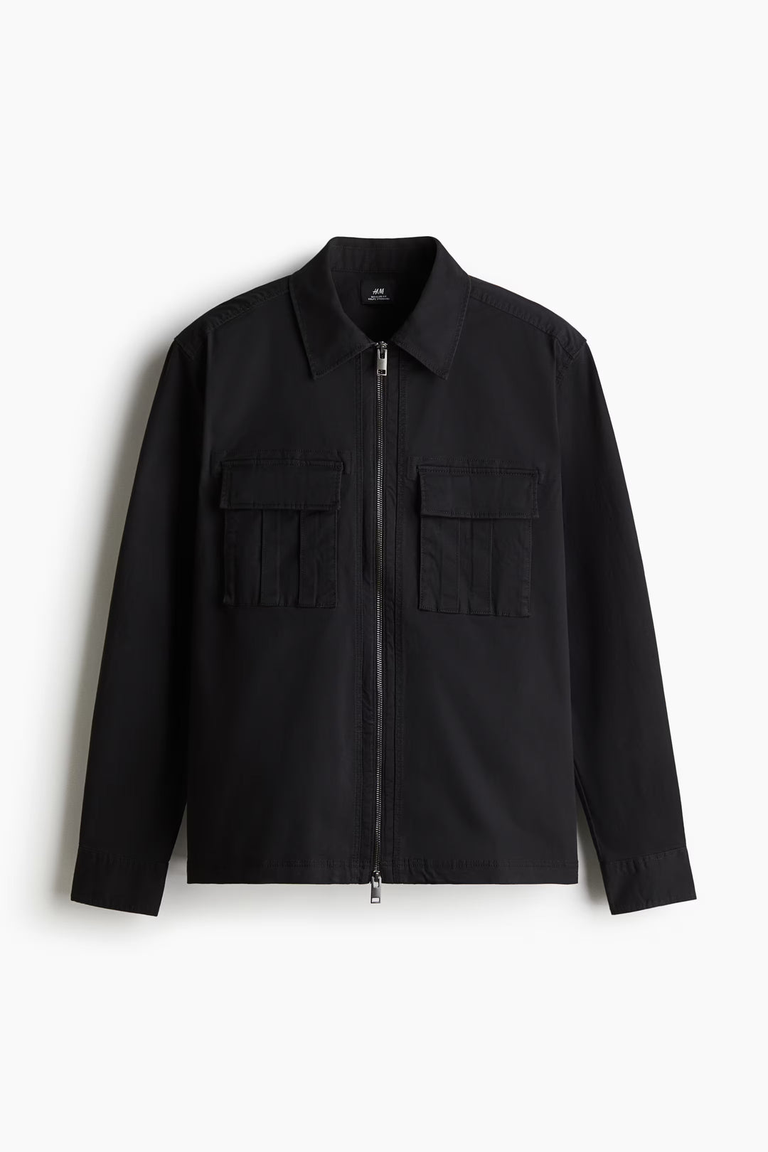 H&M Regular-Fit Twill Overshirt