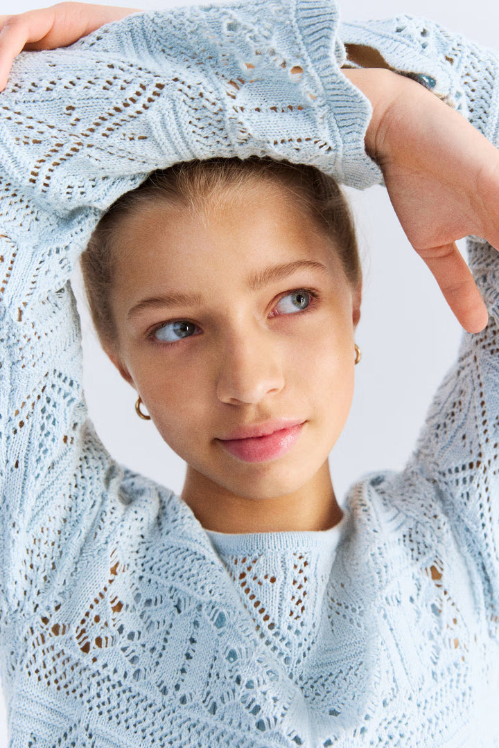 H&M Pointelle-Knit Short Top