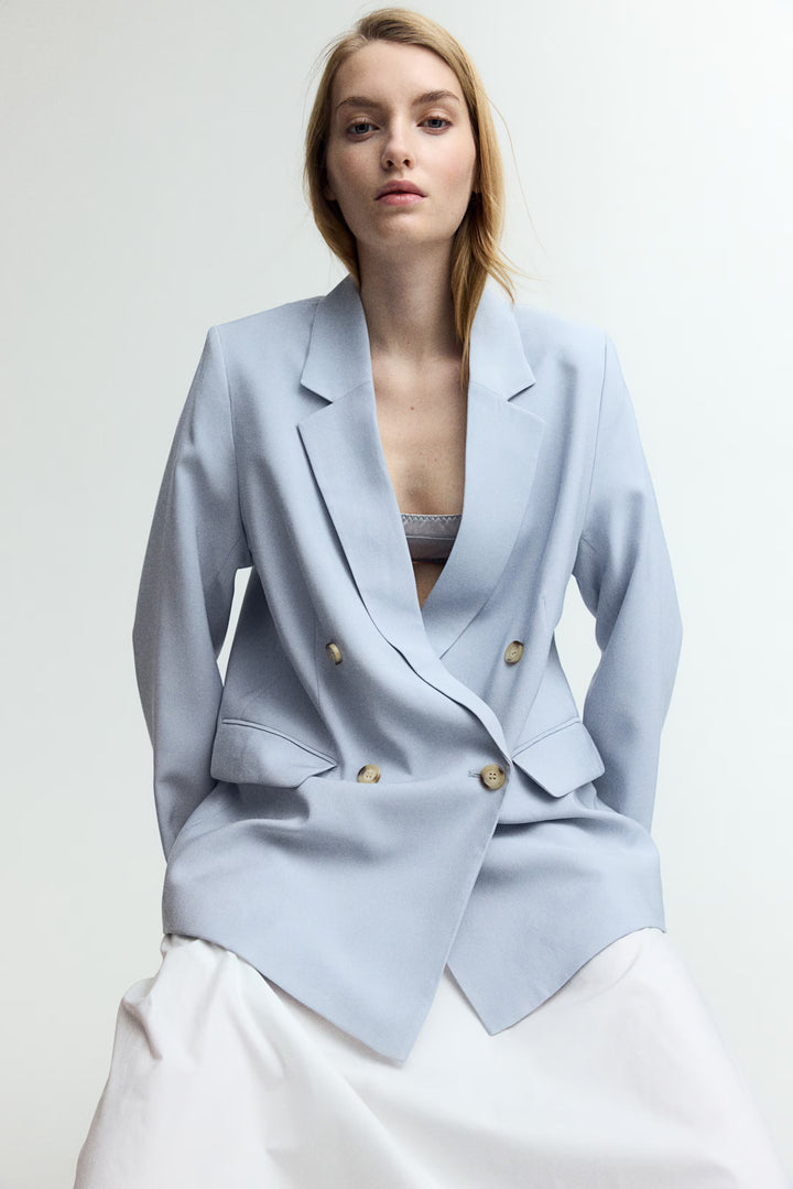H&M Double-Breasted Blazer