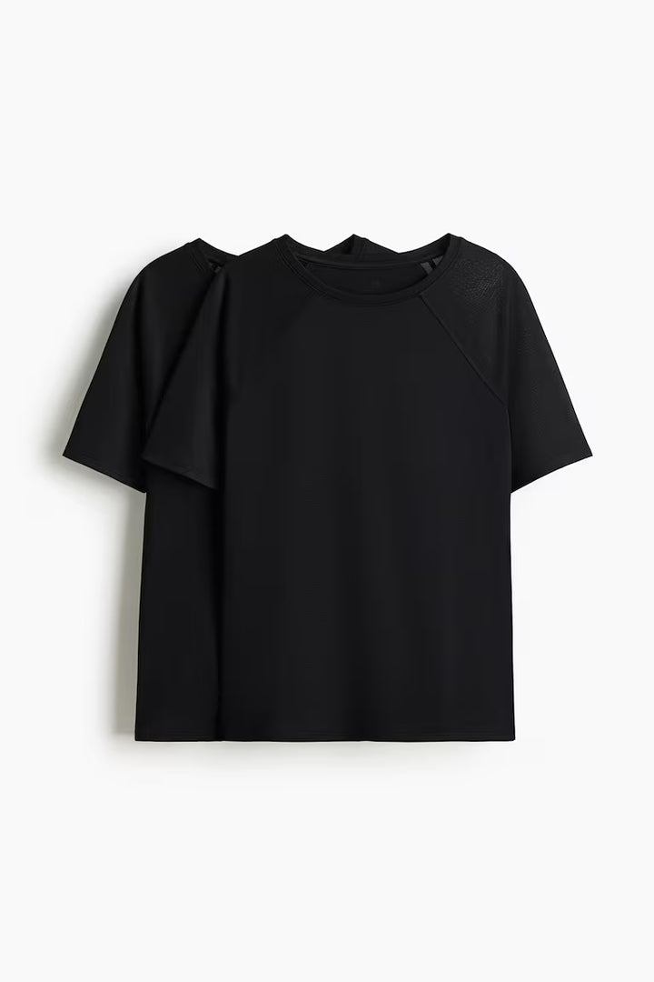 H&M 2-Pack Sports T-Shirts with DryMove™