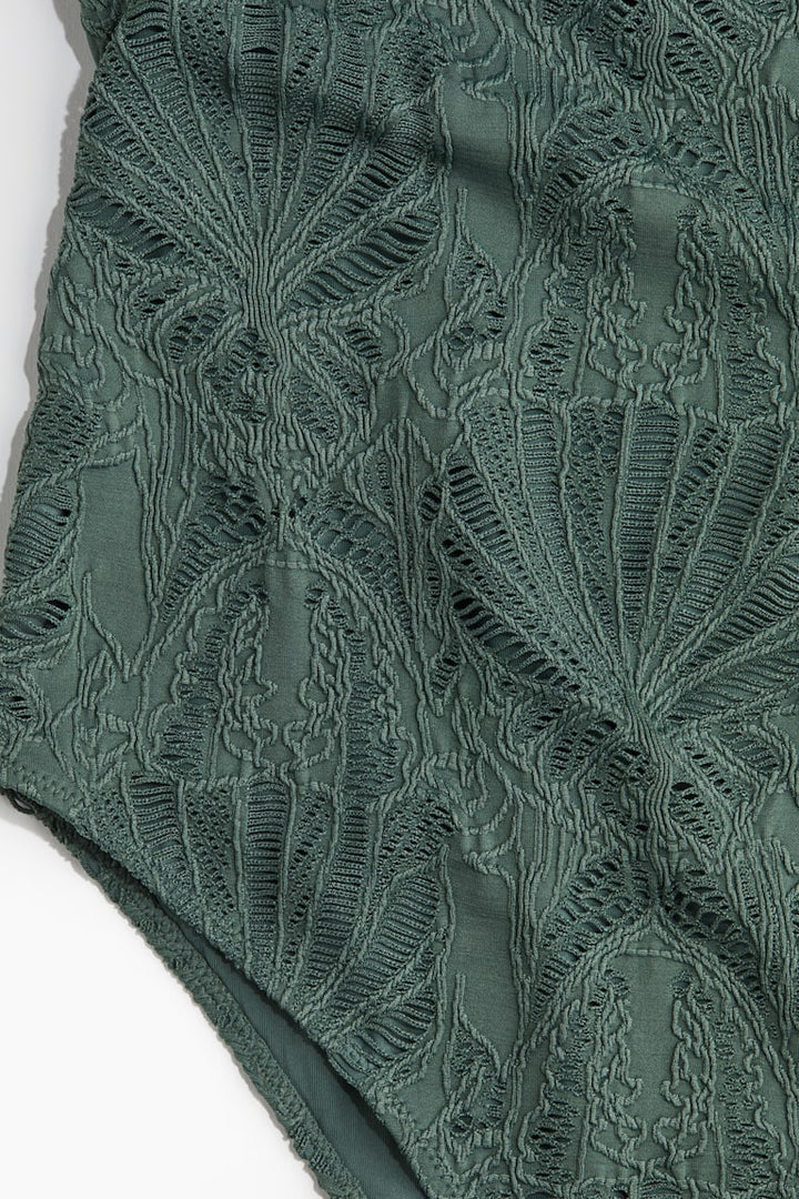 H&M Padded-Cup Bandeau Swimsuit