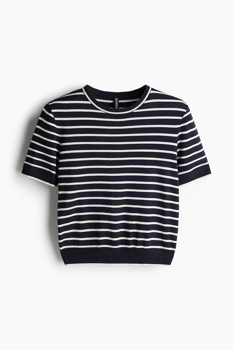 H&M  Fine-Knit T-Shirt