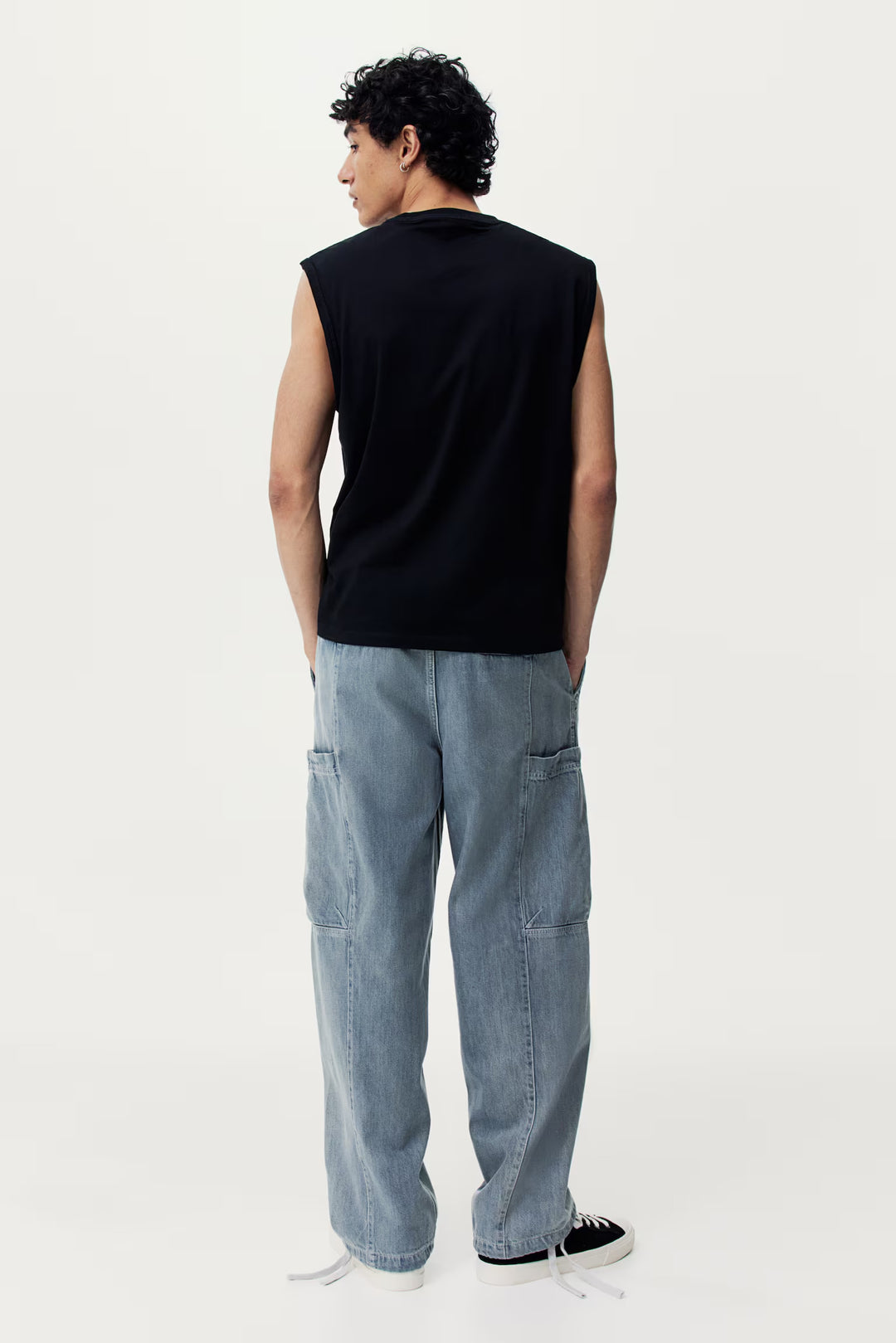 H&M Loose Fit Cargo Jeans