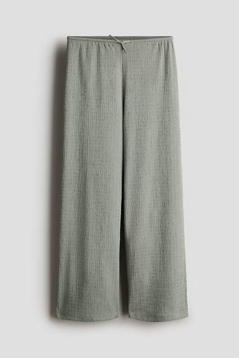 H&M Textured Jersey Pants