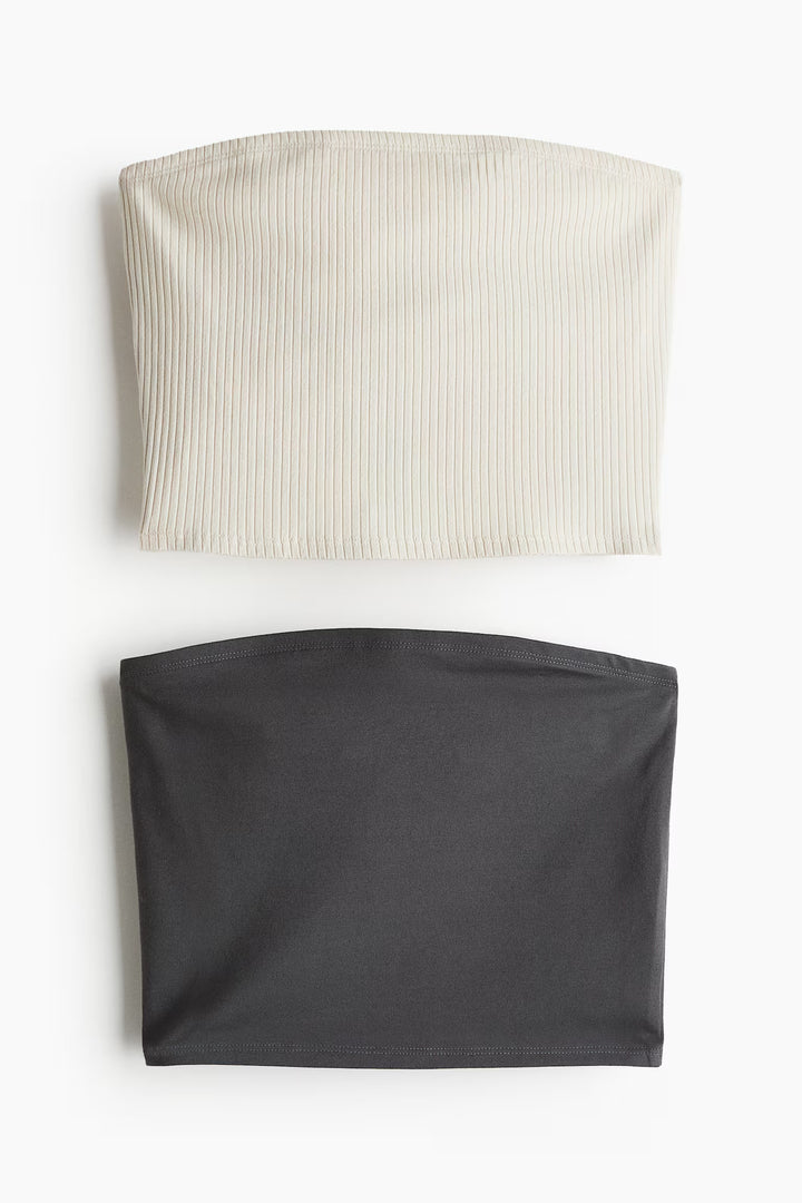 H&M 2-pack Short Tube Tops