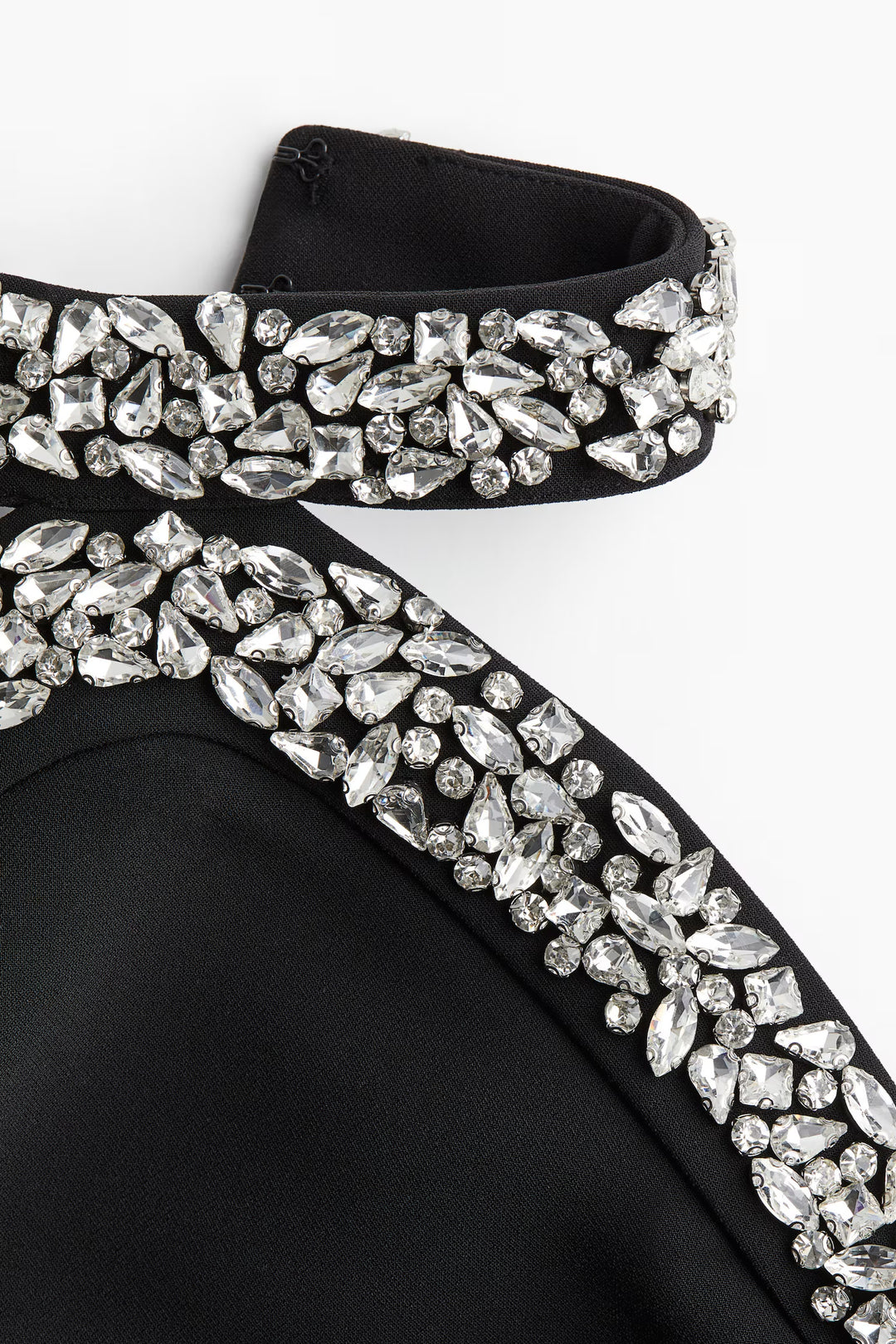 H&M Rhinestone-Embellished Halterneck Top