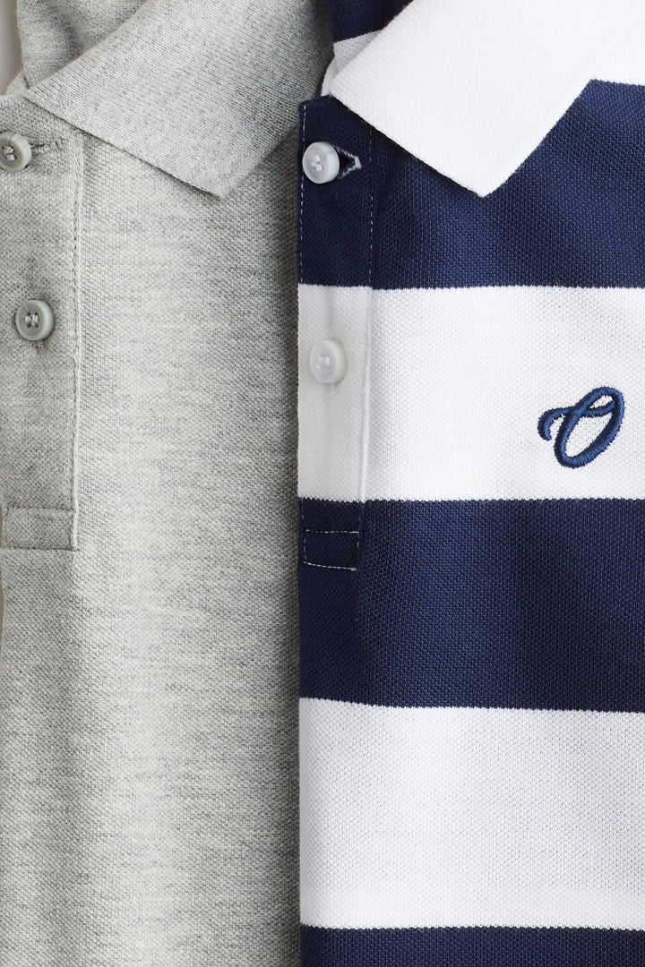 H&M 2-Pack Cotton Polo Shirts