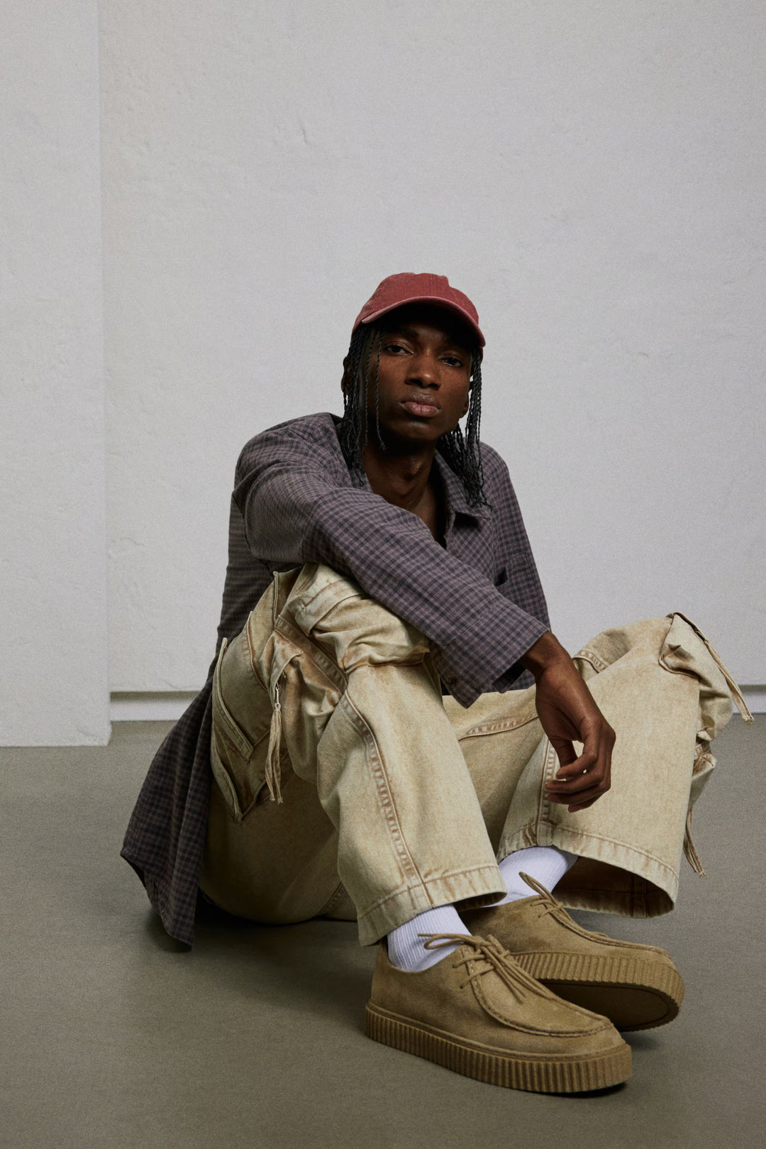 H&M Loose-Fit Flannel Shirt