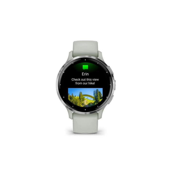 Garmin Venu® 3S, GPS Smartwatch, AMOLED Display, Advanced Health and Fitness Features, Up To 10 Days Of Battery, Sage Gray