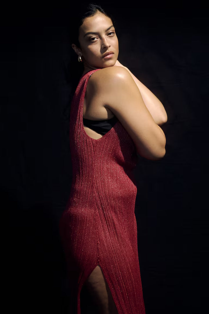 H&M Rib-Knit Beach Dress