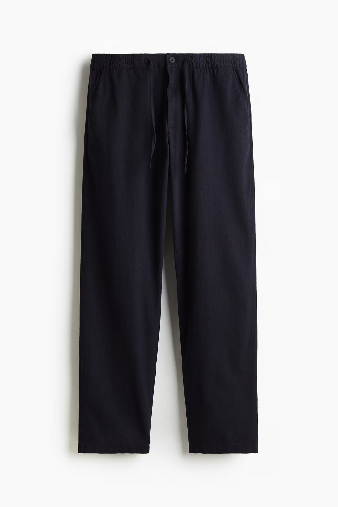 H&M Regular-Fit Linen-Blend Pants