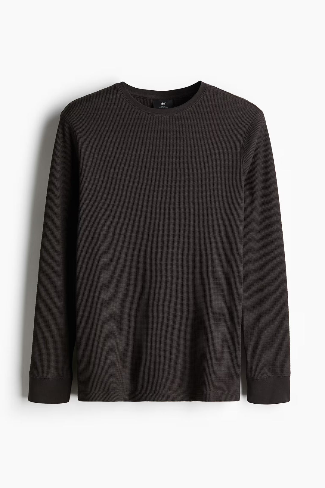 H&M Slim Fit Waffled Jersey Shirt