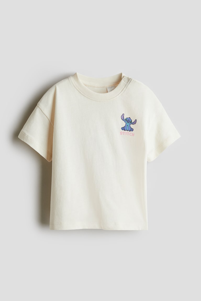 H&M T-Shirt with Printed Motif